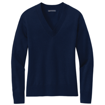 Brooks Brothers® Women’s Cotton Stretch V-Neck Sweater